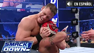 LUCHA COMPLETA: JOHN CENA VS REY MYSTERIO | SMACKDOWN! 06/11/03 [ESPAÑOL LATINO HD]