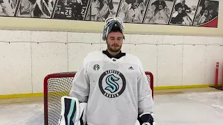 Goalie Tips - Joey Daccord - Puckhandling