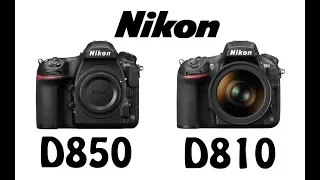 Nikon D850 vs Nikon D810