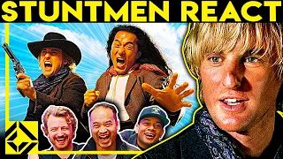 Stuntmen React to Bad & Great Hollywood Stunts 25