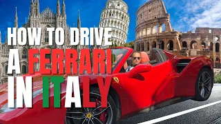 Driving a Ferrari in Italy - And virtual tour of the Ferrari Museum in Maranello
