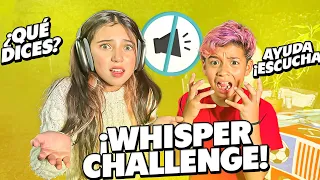 WHISPER CHALLENGE FT. SUSY MOURIZ!!!!