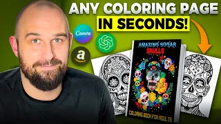 How to Make Coloring Books with AI for Amazon KDP FAST - BlueWillow AI