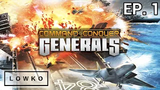Let's play Command and Conquer Generals with Lowko! (Ep. 1)