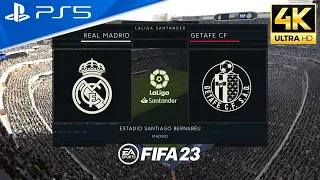 Real Madrid vs Getafe FC | LaLiga 2023/24 Matchday 4 - Full Match FIFA 23 | PS5™ [4K HDR]