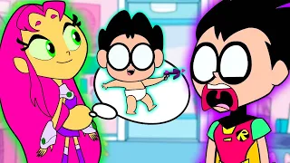 ROBIN y STARFIRE tienen un BEBÉ! 👶🏻 JOVENES TITANES en ACCIÓN 💥Juguetes Fantásticos