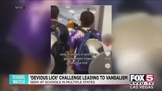 Viral TikTok challenge leading to vandalism at Las Vegas schools