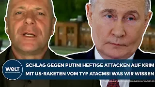 UKRAINE-KRIEG: Schlag gegen Putin! Heftige Attacken mit Raketen vom US-Typ ATACMS - was wir wissen