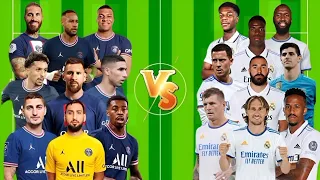 Paris Saint-Germain Vs Real Madrid 🤩