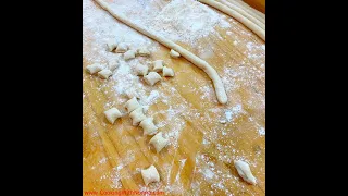 Nonna Stefanina's Hot Water Gnocchi -  Rossella's Cooking with Nonna