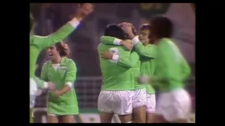 Hambourg 0-5 ASSE - 8e de finale aller de la Coupe UEFA 1980-1981 (résumé court)