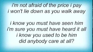 Face To Face - I Won't Lie Down Lyrics