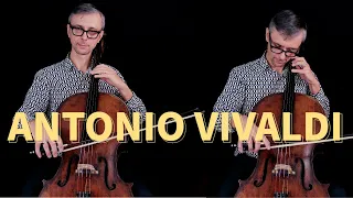 A. Vivaldi Allegro from Concerto in G minor for 2 Cellos | Part 1 and 2 from Slow to Fast Tempo