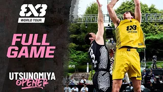 Amsterdam 🇳🇱 vs Partizan 🇷🇸 | Full Game | FIBA #3x3WTUtsunomiya