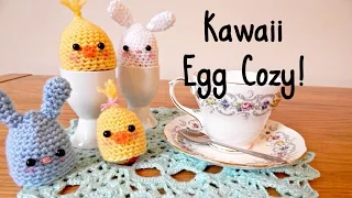 DIY Crochet Kawaii Egg Cozy! ¦ The Corner of Craft