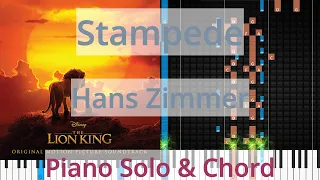 🎹Stampede, Solo & Chord, Hans Zimmer, Synthesia Piano