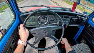 Volkswagen Beetle Harlekin | POV Test Drive #1660 Joe Black