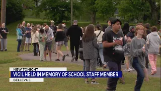 Vigil held in Bellevue school staff member's memory after deadly shooting