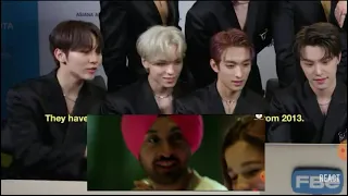 seventeen reaction to Bollywood song