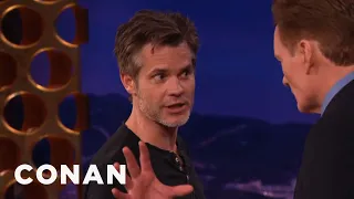 Timothy Olyphant's Masterclass On Stage Vs. Screen Acting | CONAN on TBS