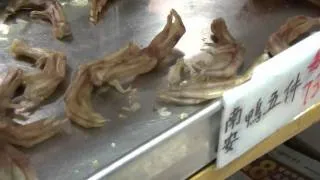 Meat at a Hong Kong Market