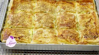 Blitz schnelles  Börek Rezept in 10 Minuten für faule Leute oder Berufstätige die keine Zeit haben