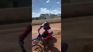 First time on my 250cc speedway bike