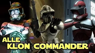 Star Wars: Alle bekannten Klon Commander [Legends]