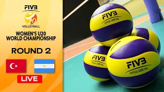 TUR vs. ARG - Full Match | Round 2 | Women's U20 Volleyball World Champs