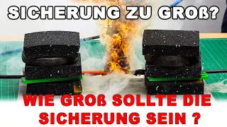 Batterie Sicherung berechnen | Brand PV Anlage verhindern! Welche Sicherung für DC Anlage?