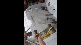 Girocoptero (montagem e ajuste da bequilha)
