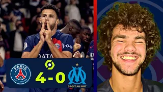 PSG 4-0 Marseille • Ligue 1 Uber Eats [INSTANT MATCH REACTION]