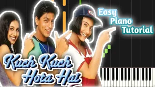 Kuch Kuch Hota Hain | Title Track | Easy Piano Tutorial