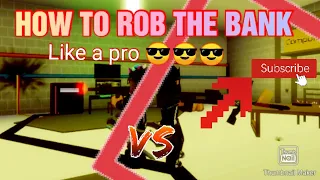 How To Rob The Bank Like A Pro 😎 (BrookHaven RP) ~ ROBLOX ~