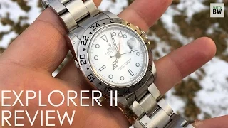 Rolex Explorer II Review 16570 Polar Explorer