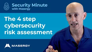 The 4 Step Cybersecurity Risk Assessment: Security Minute with Masergy