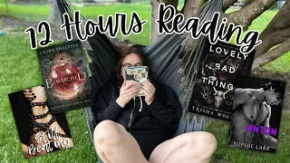 READING FOR 72 HOURS |reading vlog| dark romances