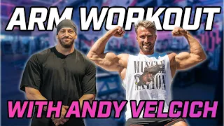 EMS ARM WORKOUT with Andy Velcich