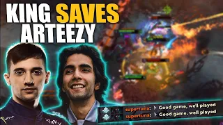 Sumail just saved Arteezy's DAY... This Shaker can't hit a FISSURE... (ft. Sumail)