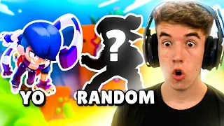 GANO CON RANDOMS EL DESAFIO de SUPERVIVENCIA DUO de BRAWL STARS