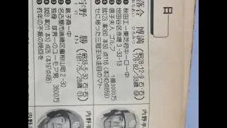 中日ドラゴンズ　プロ野球選手名鑑　昭和62年 1987  一部