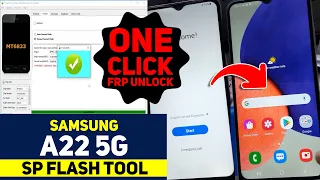 How to Unlock Frp Lock on Samsung A22 5G (A226b) with SP Flash Tool