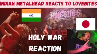 LOVEBITES / Holy War [Live at Zepp DiverCity Tokyo 2020] Reaction | Indian Metalhead Reaction