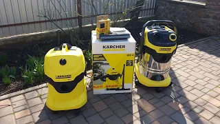 Пылесос Karcher wd 4