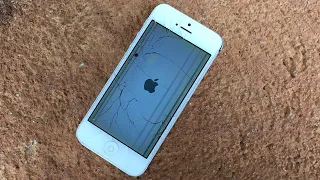 Restoration destroyed abandoned phone | Restore iPhone 5 | Rebuild broken phone ASMR