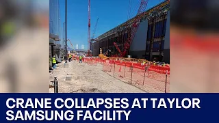 No injuries after crane collapse in Taylor | FOX 7 Austin