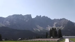 Die Dolomiten - Rosengarten und Latemar Gebirge - 360° Panorama