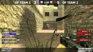 OPENFRAG SHOWMATCH # 18 3/3 ::: TEAM 1 vs TEAM 2 de_tuscan