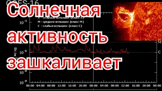 Удивительные события на Солнце в который день подряд