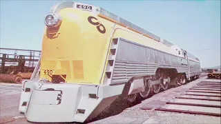 Chesapeake & Ohio Steam Streamliner Montage